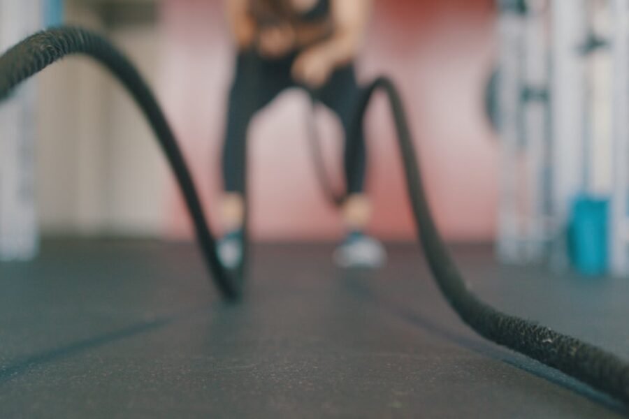 Photo High-intensity workout